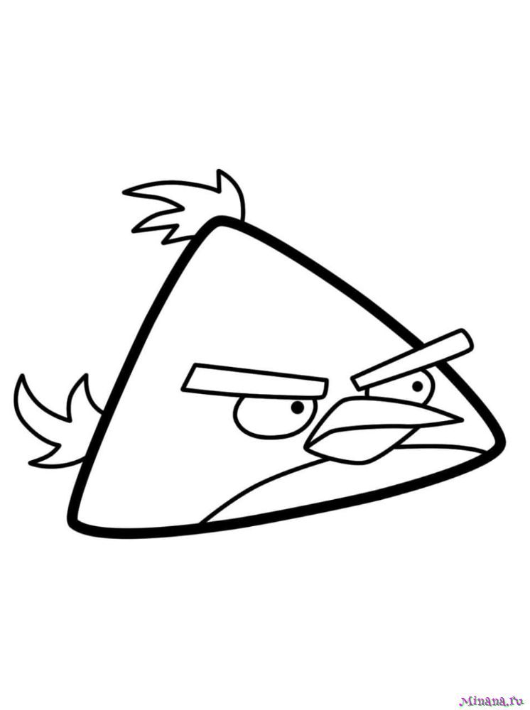 Раскраска Энгри Бердс часть 2 / раскраски Angry Birds / Раскраска для печати / ВЫСОКОЕ КАЧЕСТВО