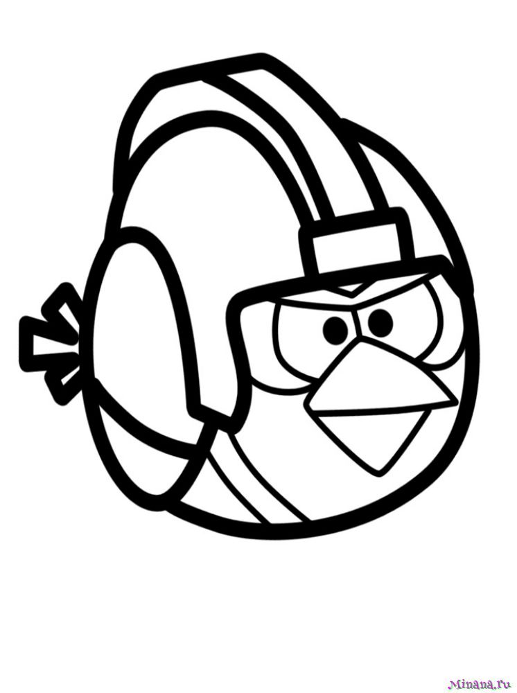 Kids-n-Fun | Coloring page Angry Birds Star Wars han solo